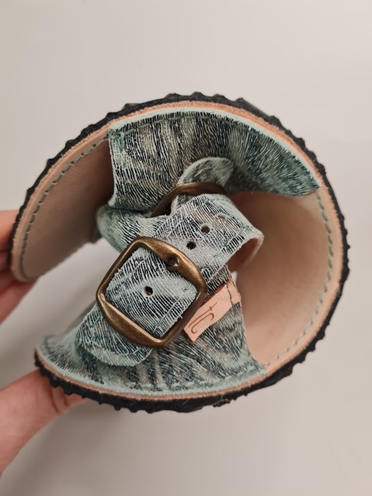 sandales barefoot cuir été élégantes confortables