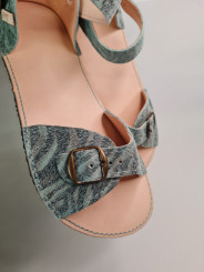 sandales barefoot cuir été élégantes confortables