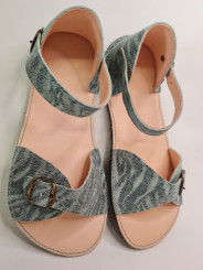 sandales barefoot cuir été élégantes confortables