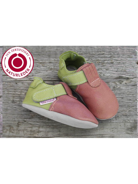 Zippy cuir bio - pisello/karibik