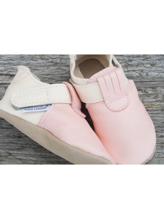 Organic Zippy slippers - pisello/karibik