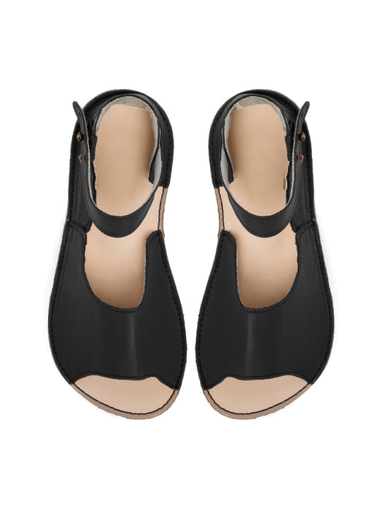 Sandales barefoot extra flexible nero