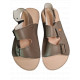Sandales triple boucles brown