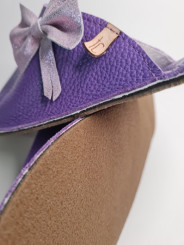 taille 39 pantoufles en cuir bab´s illusion