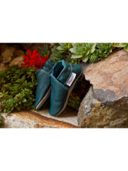 Organic leather slippers - karibik