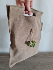 Flat Leather Pouches