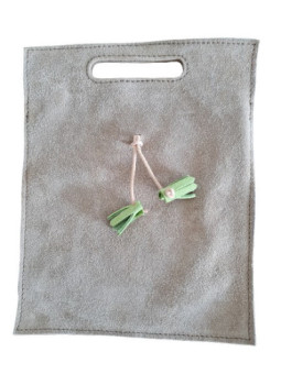 Ploché kožené vrecká