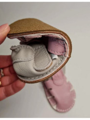 Capačky letné so suchým zipsom - cameo perla