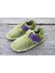 Zippy Organic two-tone green and purple