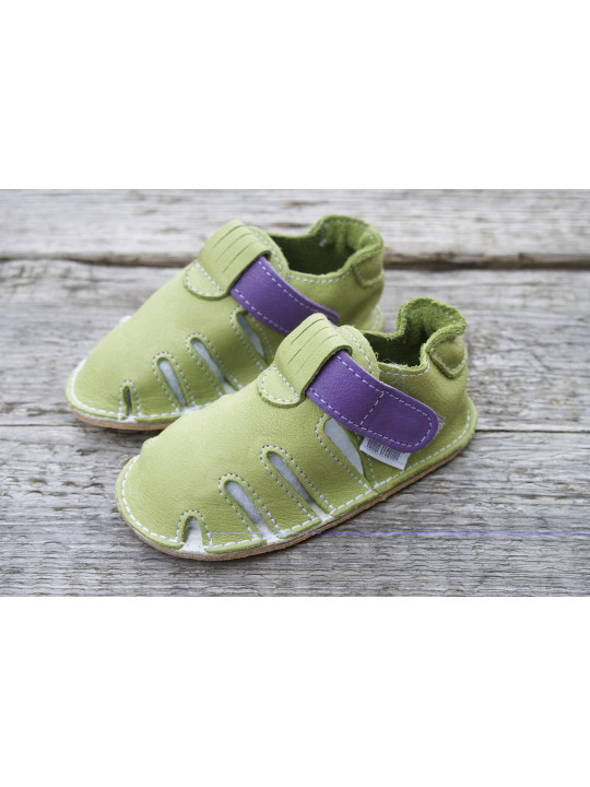 Zippy Organic two-tone green and purple