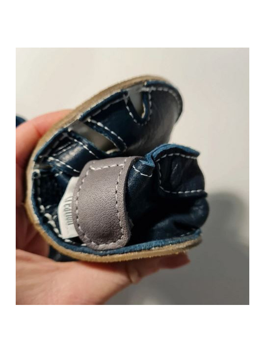 Zippy Organic two-tone blue and gray