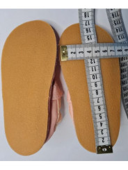 Organic leather shoes pink summer