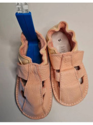 Organic leather shoes pink summer