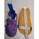 size 24 Organic leather shoes mauve summer