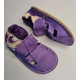 size 24 Organic leather shoes mauve summer