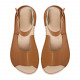 sandále extra mäkké barefoot brown