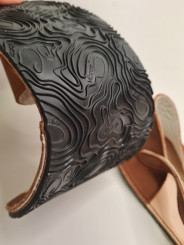 Sandals extra flexible barefoot brown