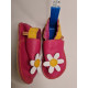Petite gomme - fuchsia - paquerette
