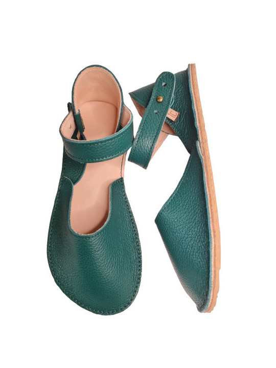 ballerina barefoot sandals extra flexible avocado