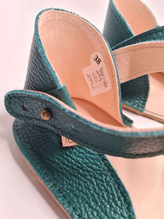 ballerina barefoot sandals extra flexible avocado