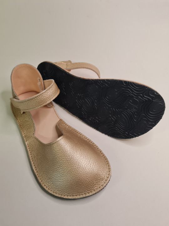 ballerina barefoot flex Shine "gold"