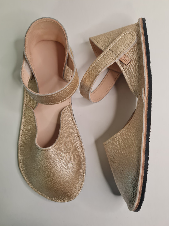 ballerina barefoot flex Shine "gold"