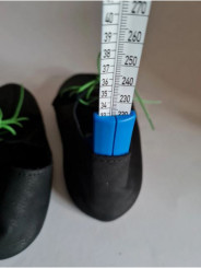 lace up slippers black leather