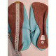 chaussons cuir - caraibe