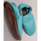 chaussons cuir - caraibe