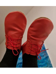 Taille 37 Lace up chaussons rosso fueco