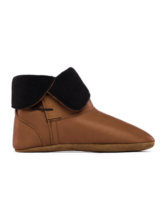 Booties capacky hnedé