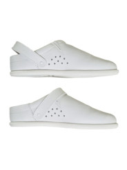 White Barefoot Medical Clogs