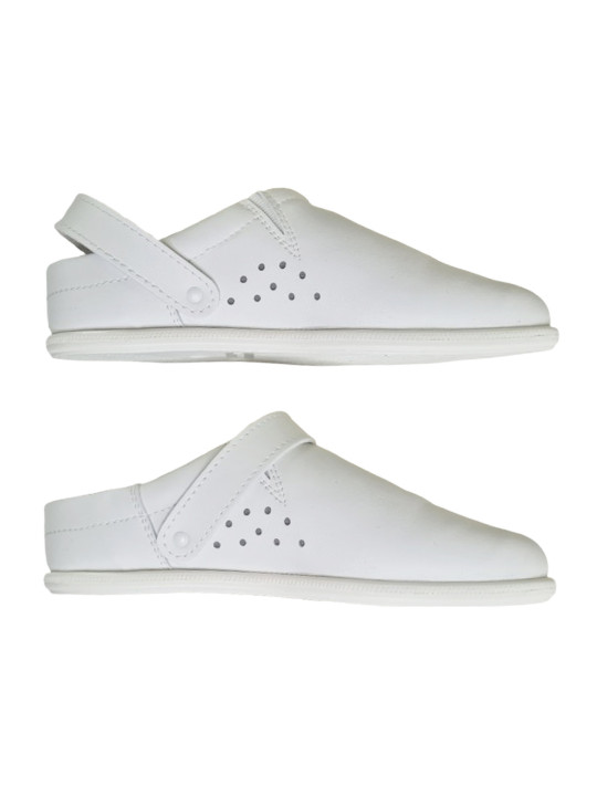 White Barefoot Medical Clogs