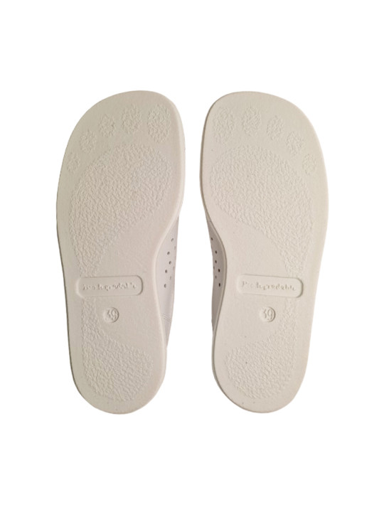 White Barefoot Medical Clogs