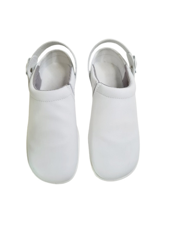 White Barefoot Medical Clogs