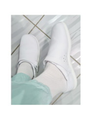 White Barefoot Medical Clogs