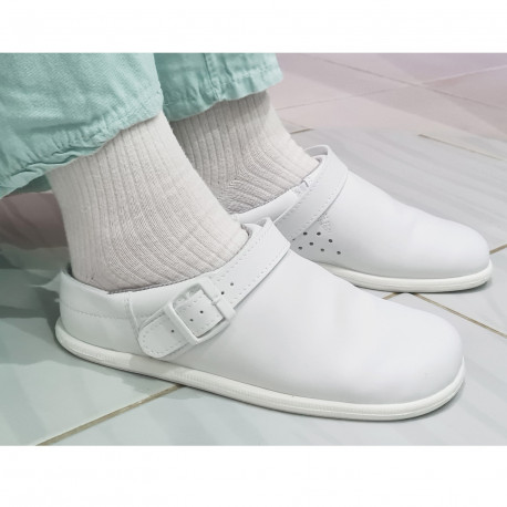 White Barefoot Medical Clogs