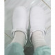 White Barefoot Medical Clogs