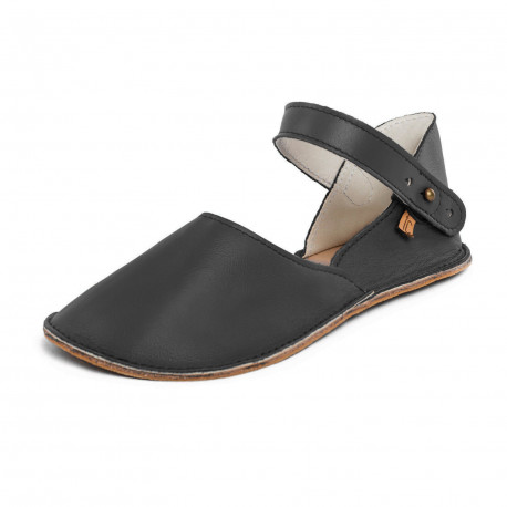 ballerina barefoot sandals extra flexible nero