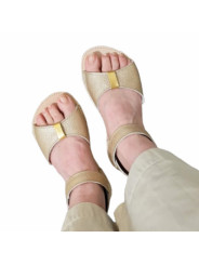 sandales barefoot cuir été élégantes confortables