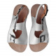 Sandales triple boucles choisir une couleur