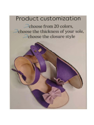 sandales barefoot cuir été élégantes confortables