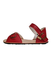 Sandals Boho leather red