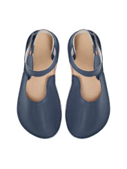 Sandales été cuir barefoot extra souple minimaliste large et plate