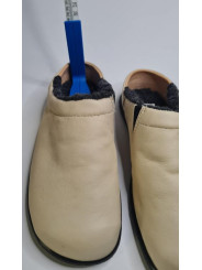Comfy - chaussure barefoot sabot en cuir
