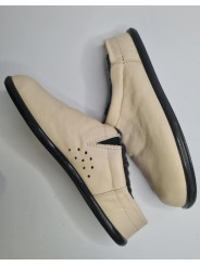 Comfy - chaussure barefoot sabot en cuir