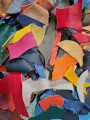 Pieces of leather
