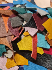 Pieces of leather