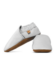 chaussons en cuir souple enfants et adultes
