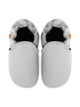 soft leather slippers for children and adults